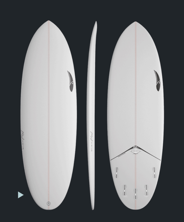 WATERRAMPAGE SWAMIS 5’10 HARD BOTTOM North East Surf Gear